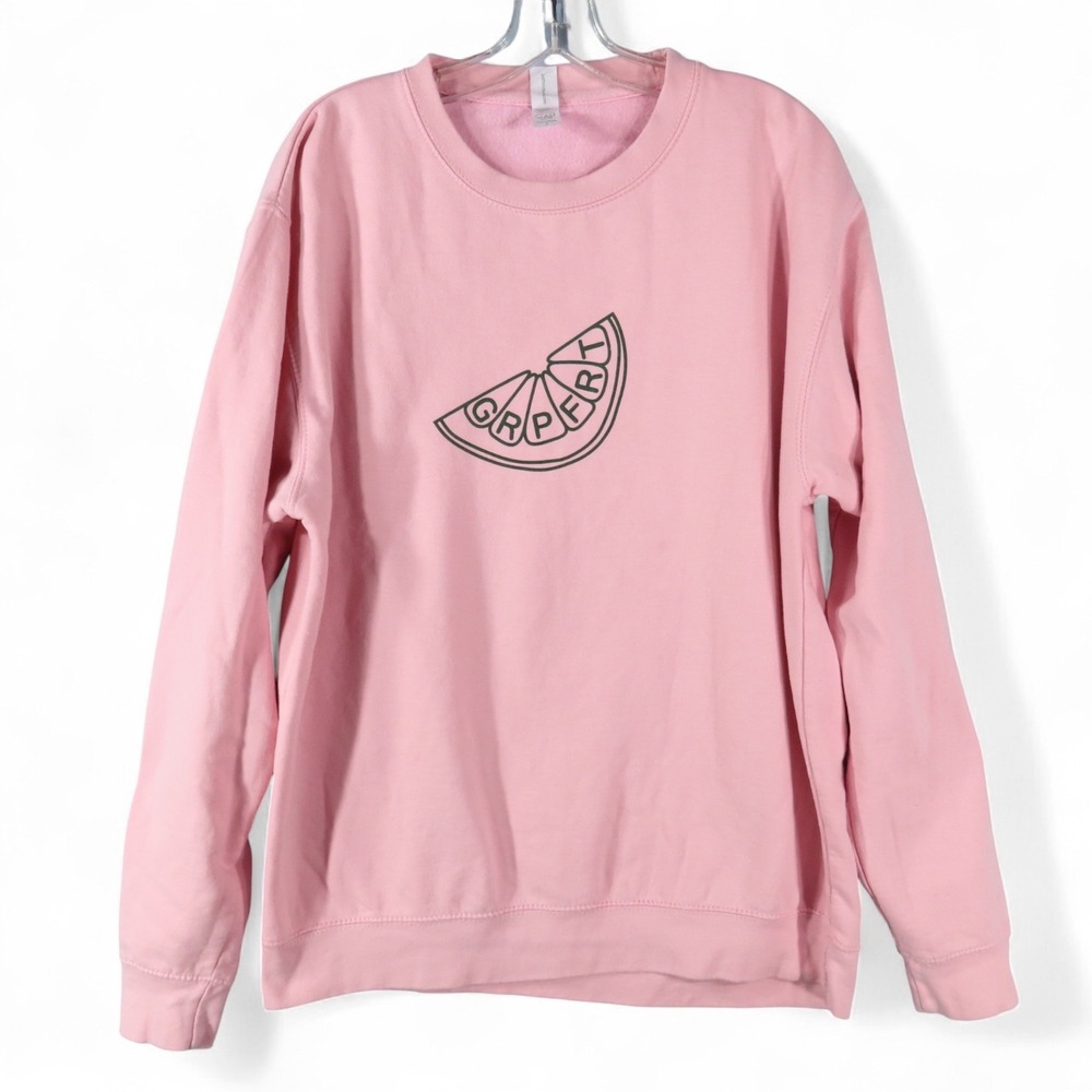 GRAPEFRUIT GRPFRT Water Valley MS Indy Label PINK SWEATSHIRT Southern UNISEX - L